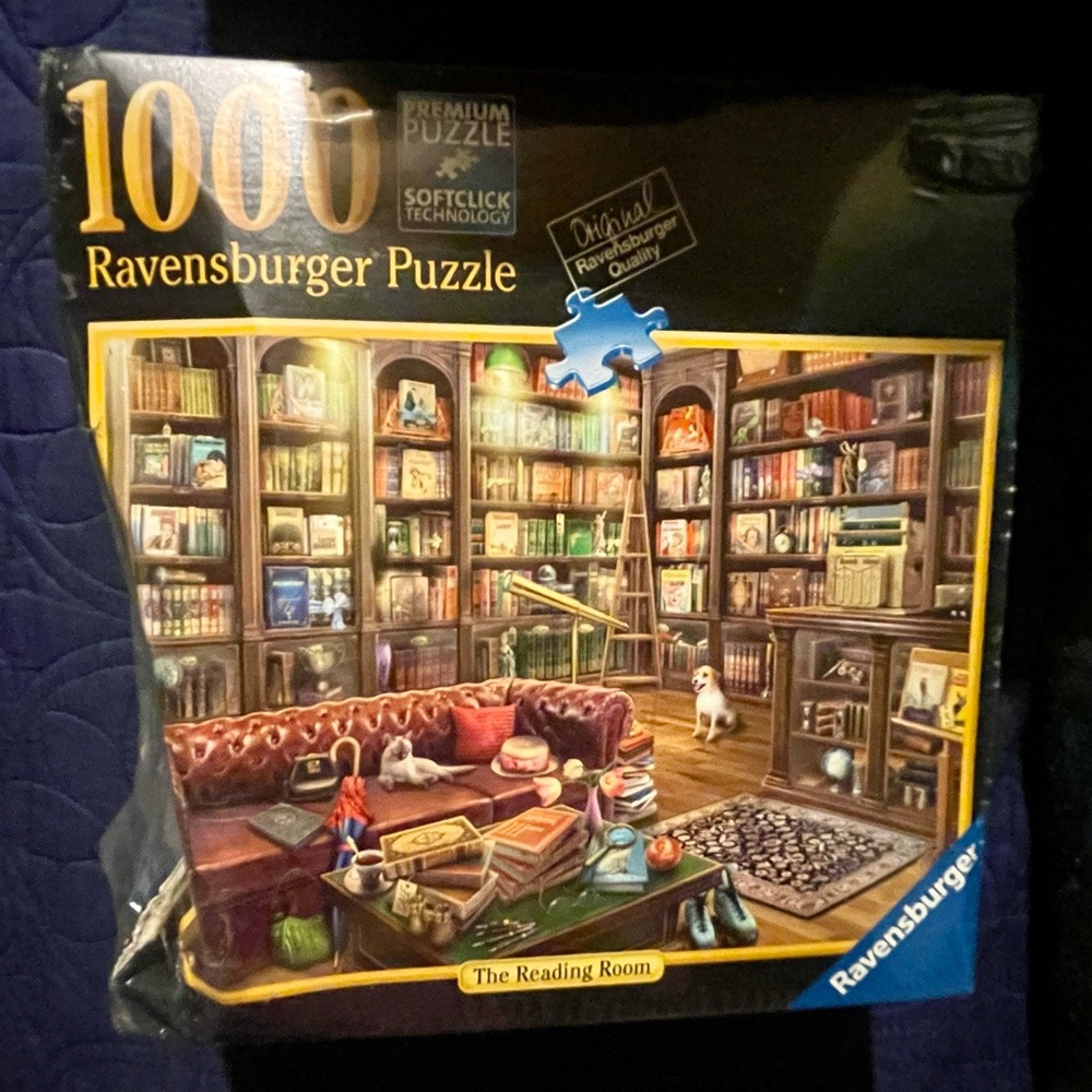 Brand new Ravensburger 1000 pc puzzle The Reading Room